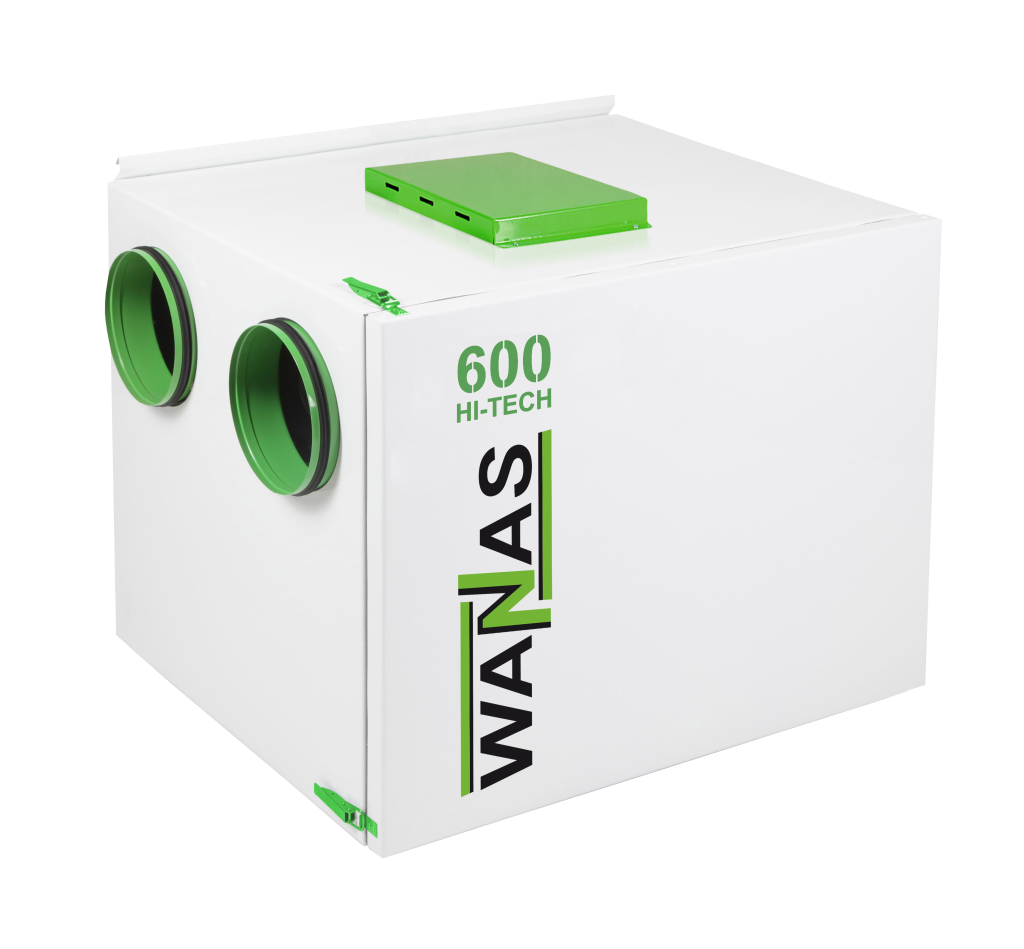 WANAS 600H HI-TECH E - sistem de ventilație cu recuperare de căldură - Smartvent.ro Baia Mare