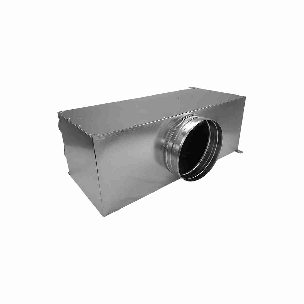 Distribuitorul liniar 14×75 / Ø200vedere racord principal - sistem de ventilație cu recuperare de căldură - Smartvent.ro Baia Mare
