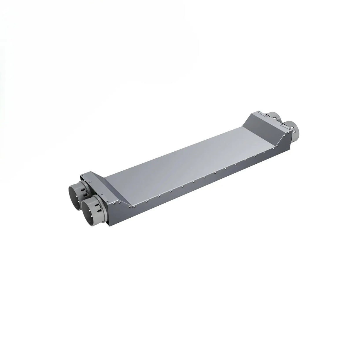 Element de trecere pentru evitarea coliziunilor INOX Ø75 mm 2x75_L600_mm - sistem de ventilație cu recuperare de căldură - Smartvent.ro Baia Mare
