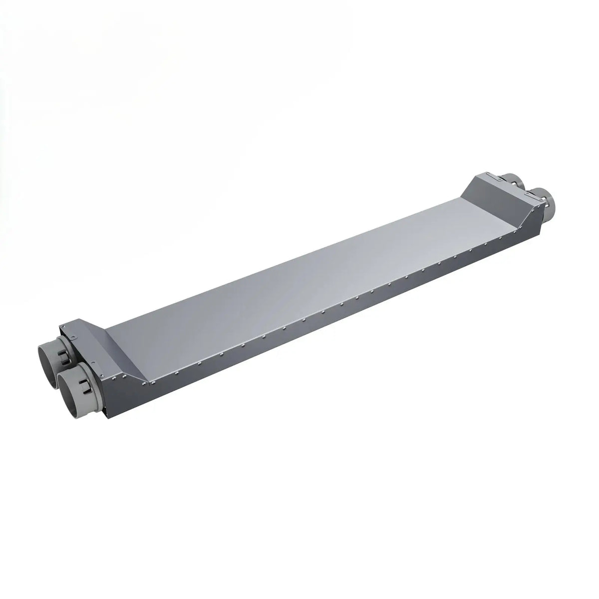 Element de trecere pentru evitarea coliziunilor INOX Ø75 mm 2x75_L900 - sistem de ventilație cu recuperare de căldură - Smartvent.ro Baia Mare