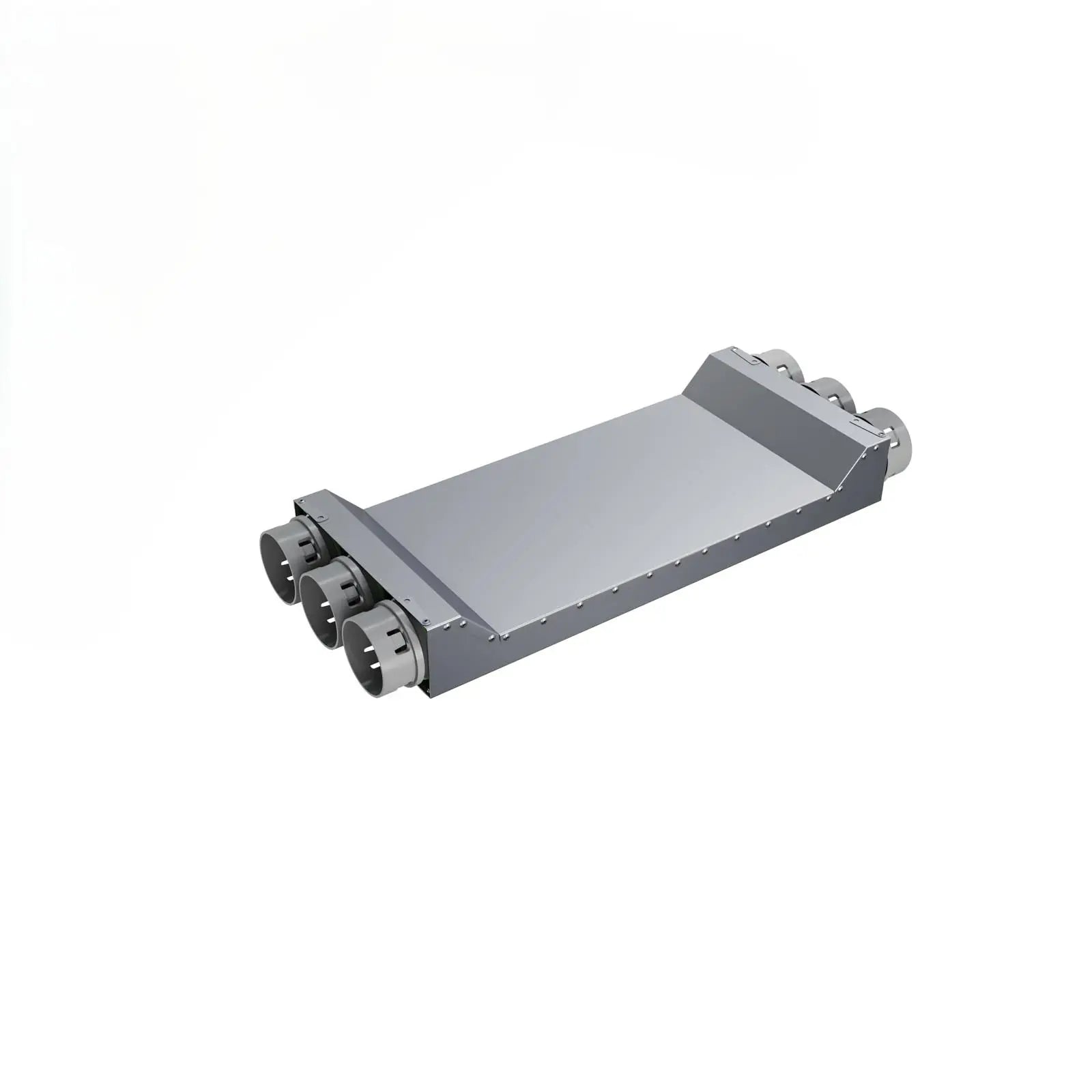 Element de trecere pentru evitarea coliziunilor INOX Ø75 3x75_L450_mm - sistem de ventilație cu recuperare de căldură - Smartvent.ro Baia Mare