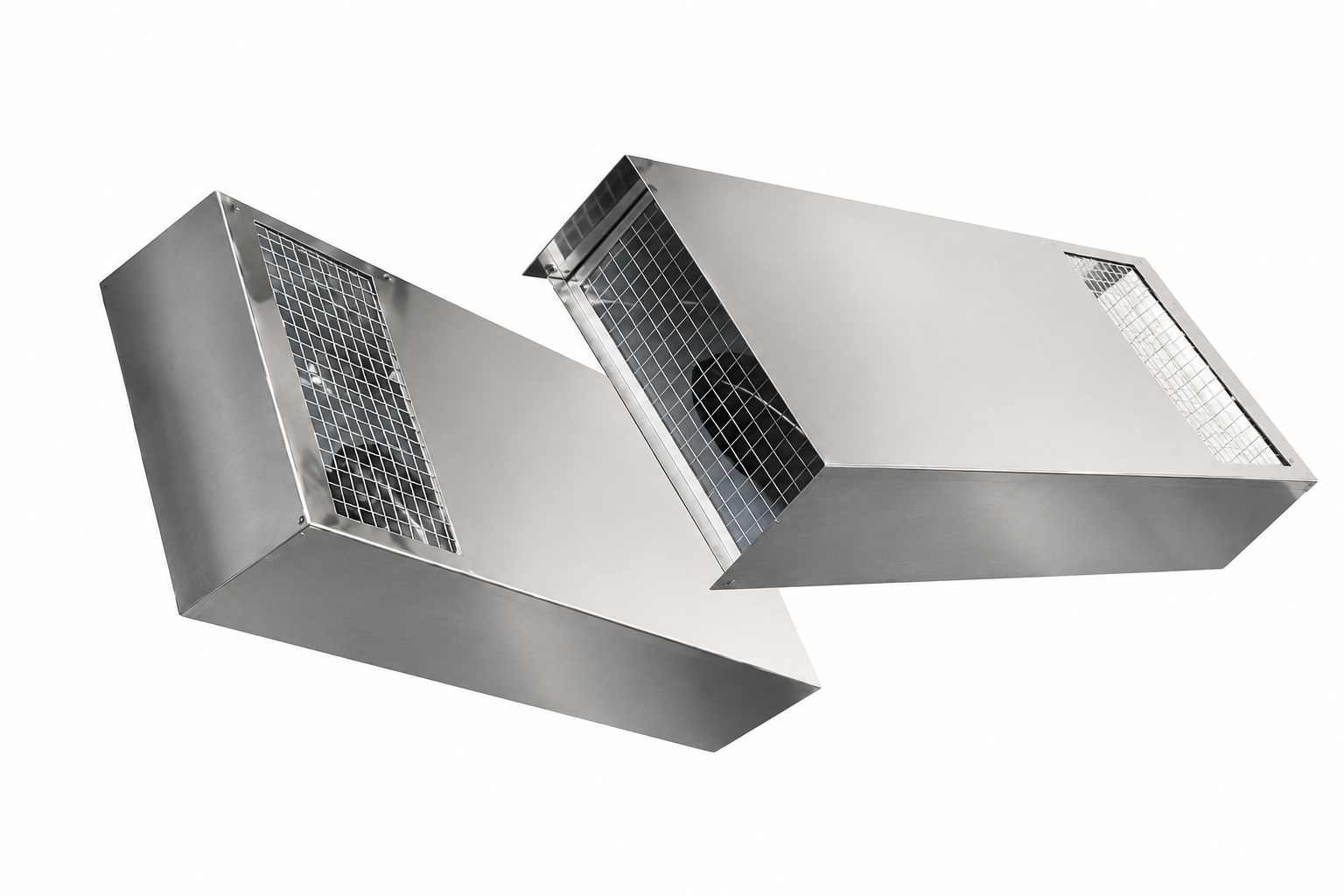 Priză și evacuare combinată de fațadă grilaj exterior Smartvent 2Flux: într-o singură carcasă, cu mască decorativă detașabilă - sistem de ventilație cu recuperare de căldură - Smartvent.ro Baia Mare