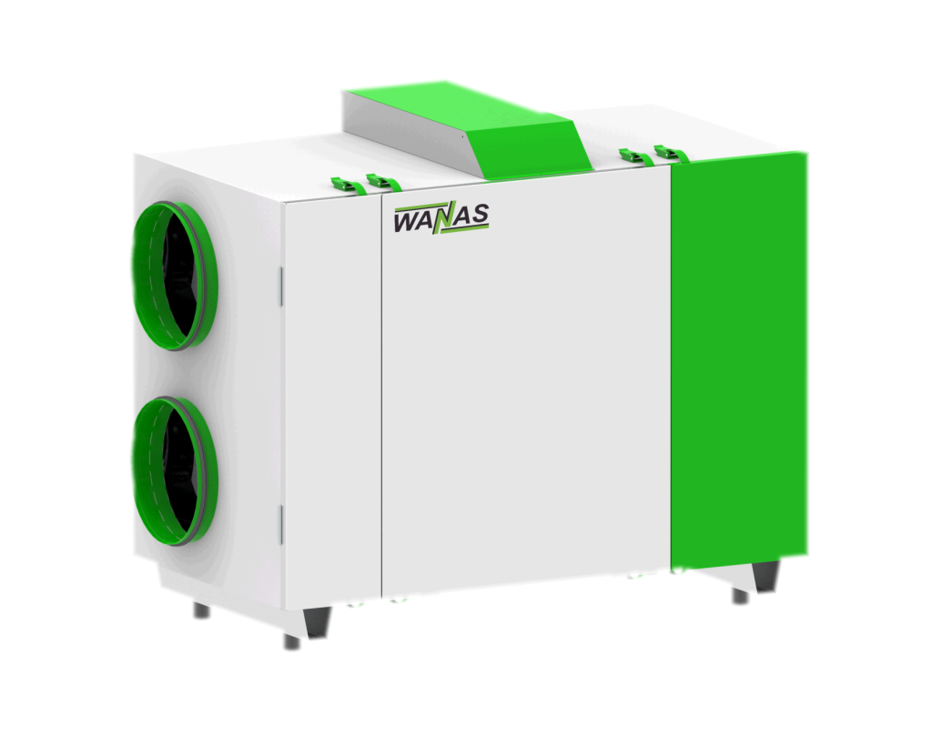 WANAS 1315H XF - detaliu - sistem de ventilație cu recuperare de căldură - Smartvent.ro Baia Mare