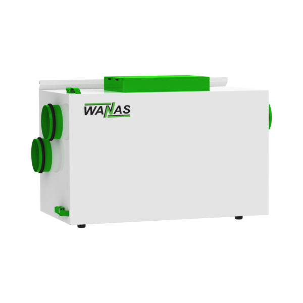 Wanas 250 H  - Schimbator de caldura entalpic - sistem de ventilație cu recuperare de căldură - Smartvent.ro Baia Mare