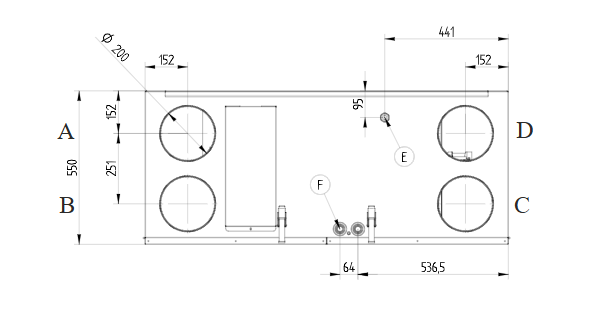 WANAS COMBO 430 V - sistem de ventilație cu recuperare de căldură - Smartvent.ro Baia Mare