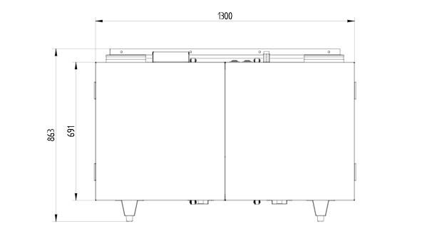 WANAS COMBO 430 V - sistem de ventilație cu recuperare de căldură - Smartvent.ro Baia Mare