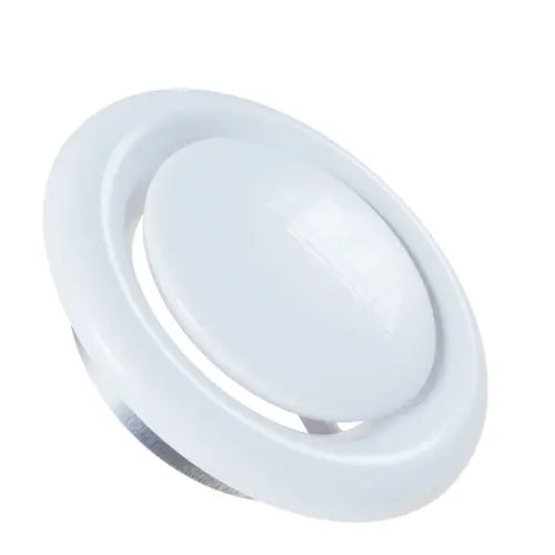 anemostat alb rotund diametru 160 mm