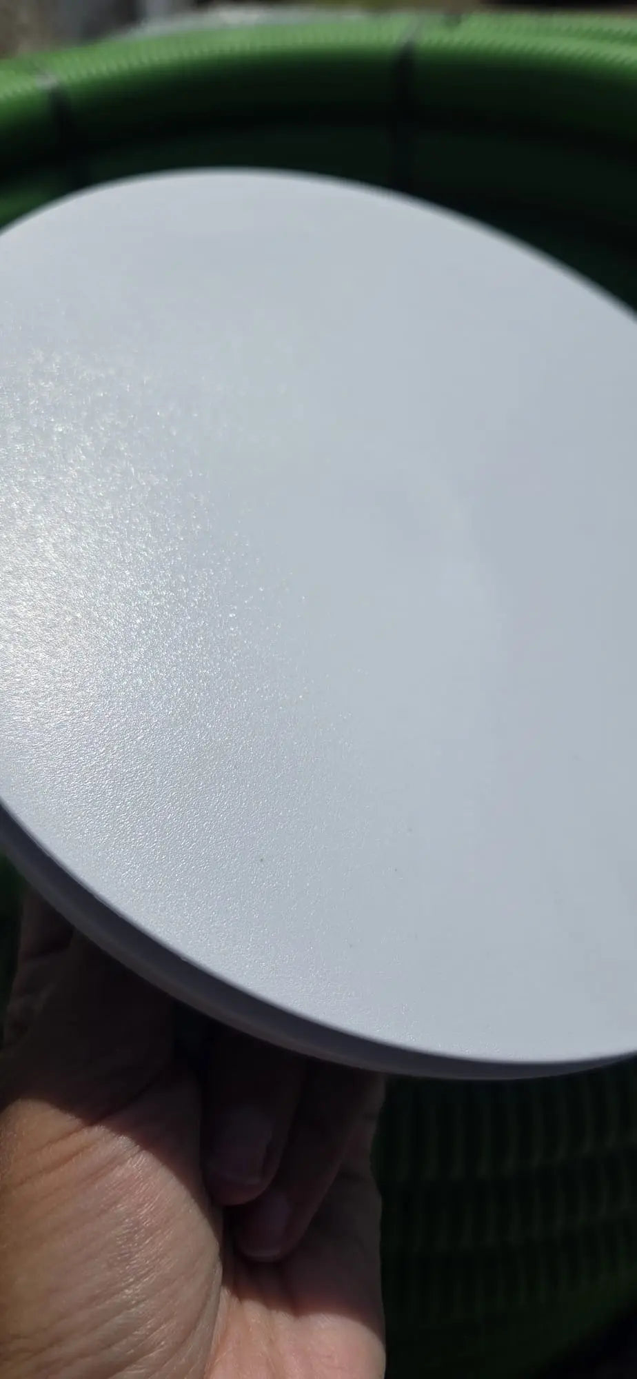 suprafata vopsibila anemostatului alb poza reala smartvent romania
