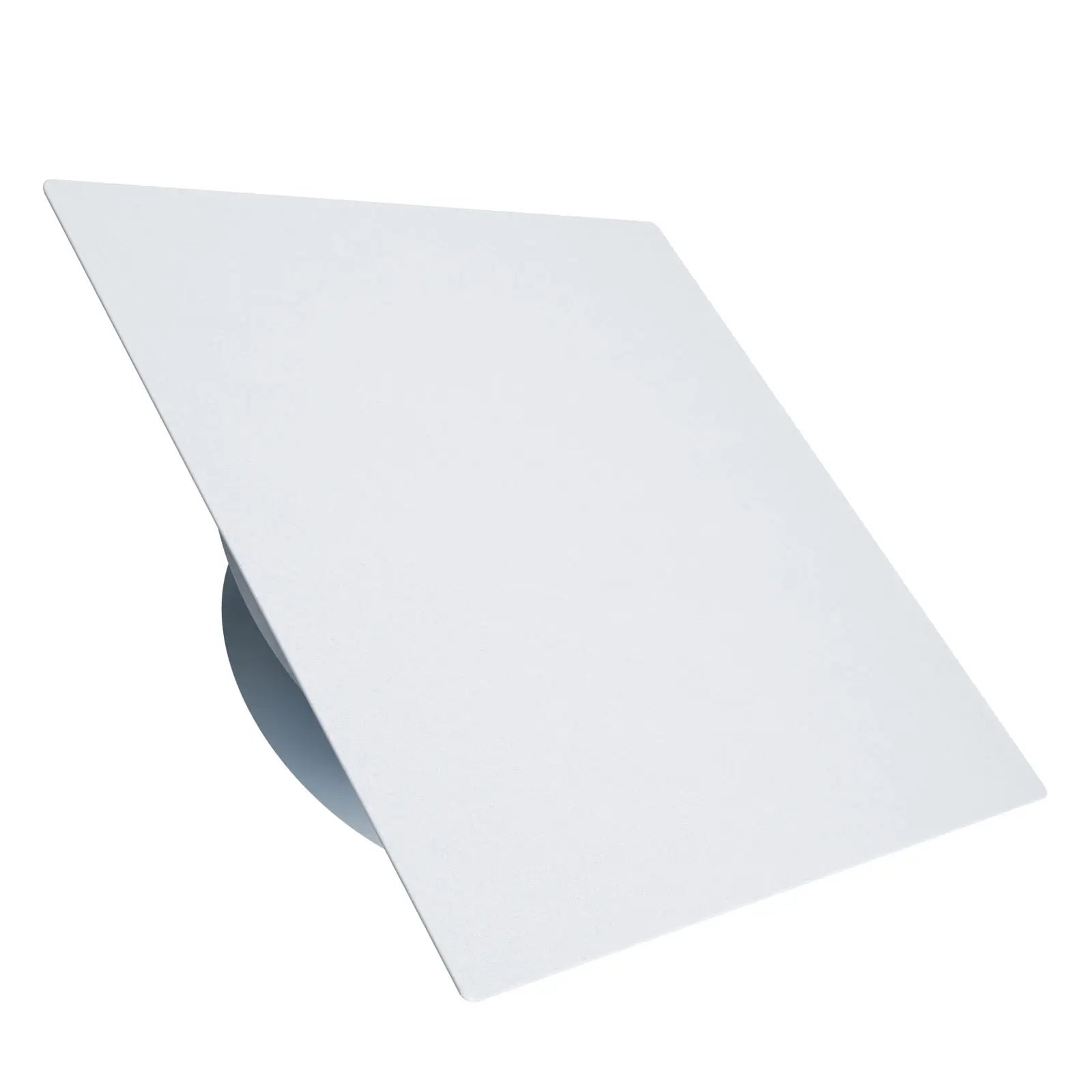 Anemostat PEFLEX Premium pătrat Ø125 alb/negru - sistem de ventilație cu recuperare de căldură - Smartvent.ro Baia Mare