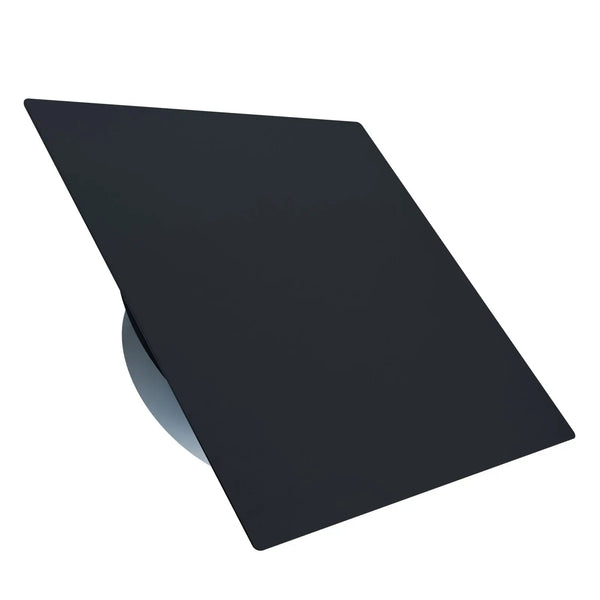 stock foto anemostat negru patrat