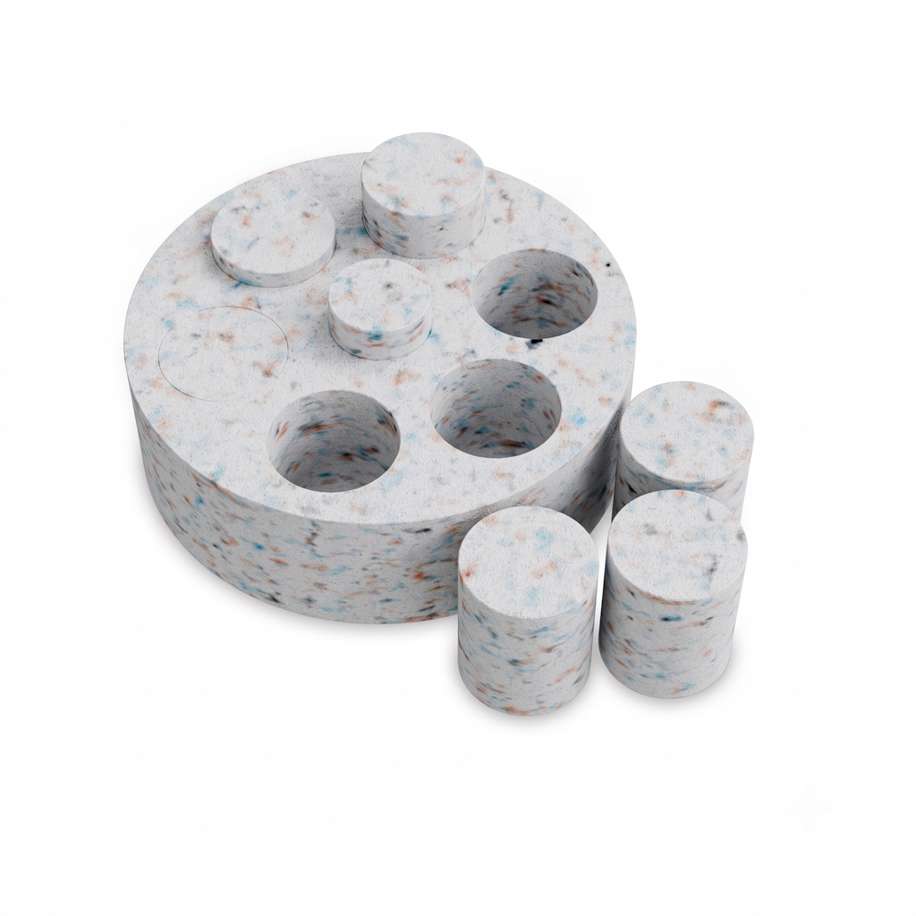 Clapetă de reglaj cu atenuator fonic PEFLEX din spumă rebond – DN 100 / 125 / 160 mm