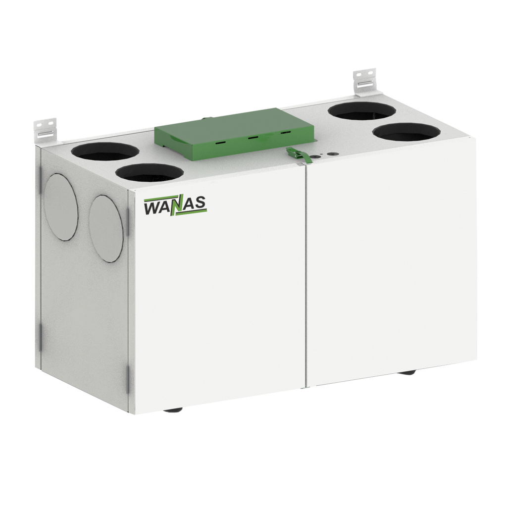 WANAS COMBO 630V - sistem de ventilație cu recuperare de căldură - Smartvent.ro Baia Mare