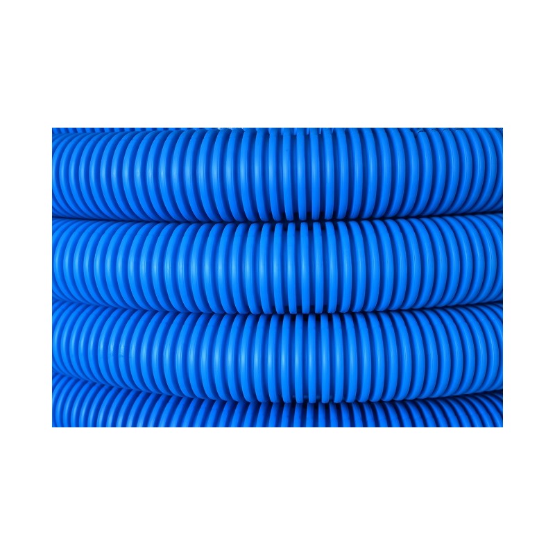 colant tub flexibil albastru smartvent pentru sistem de ventilatie 75 mm 50 m