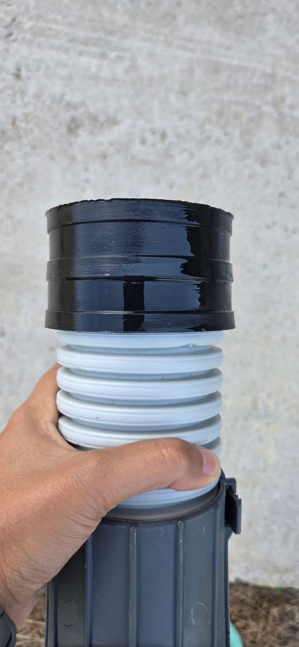 Mufă de îmbinare din cauciuc pentru tub flexibil Ø75 mm