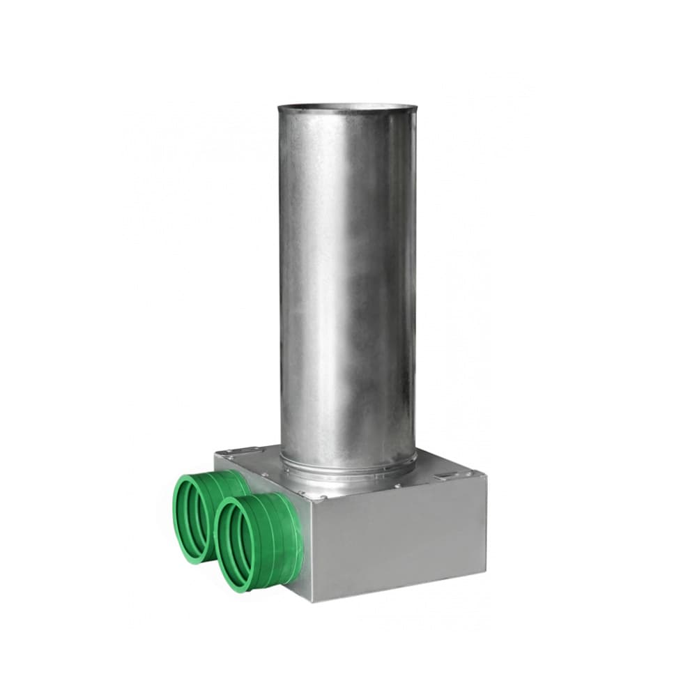 Cutie plenum autoetanșă SOL-FLEX 2×75/125 - sistem de ventilație cu recuperare de căldură - Smartvent.ro Baia Mare