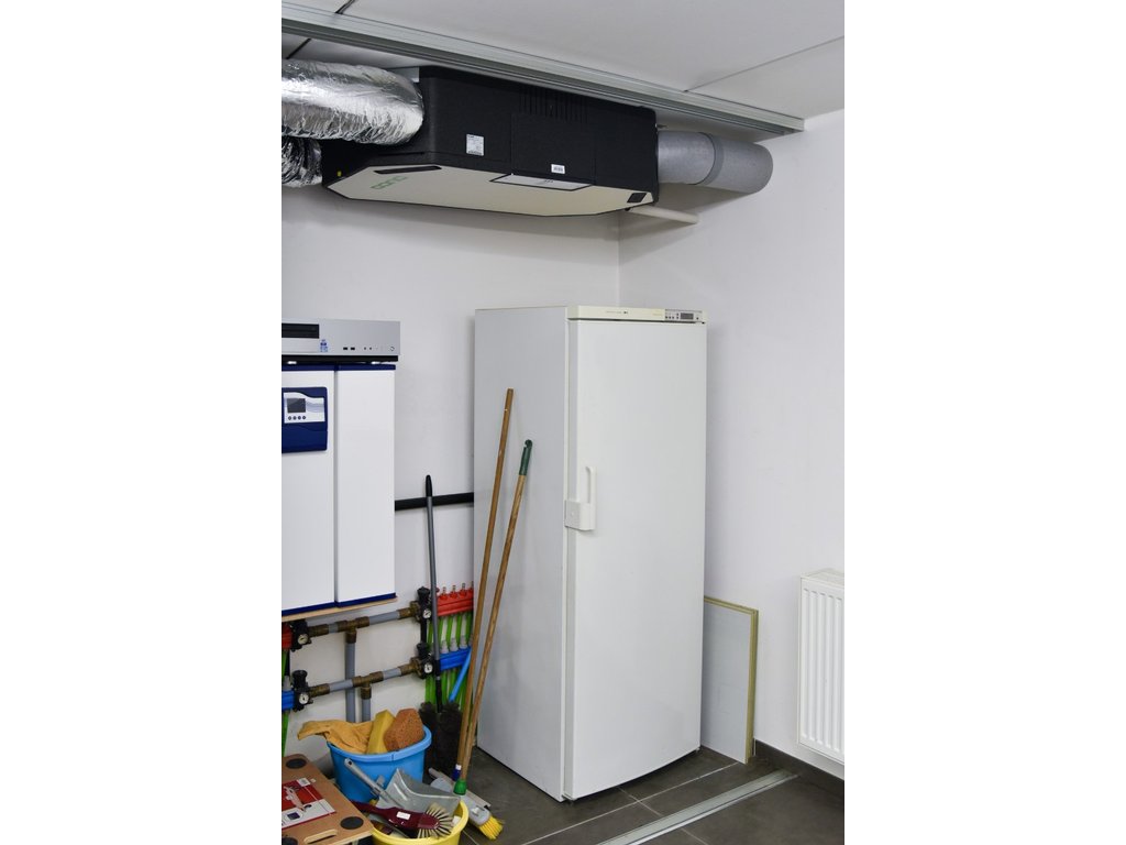 instalare duco energy sky sistem de ventilatie cu recuperator de caldura poza reala din casa clientilor smartvent baia mare romania