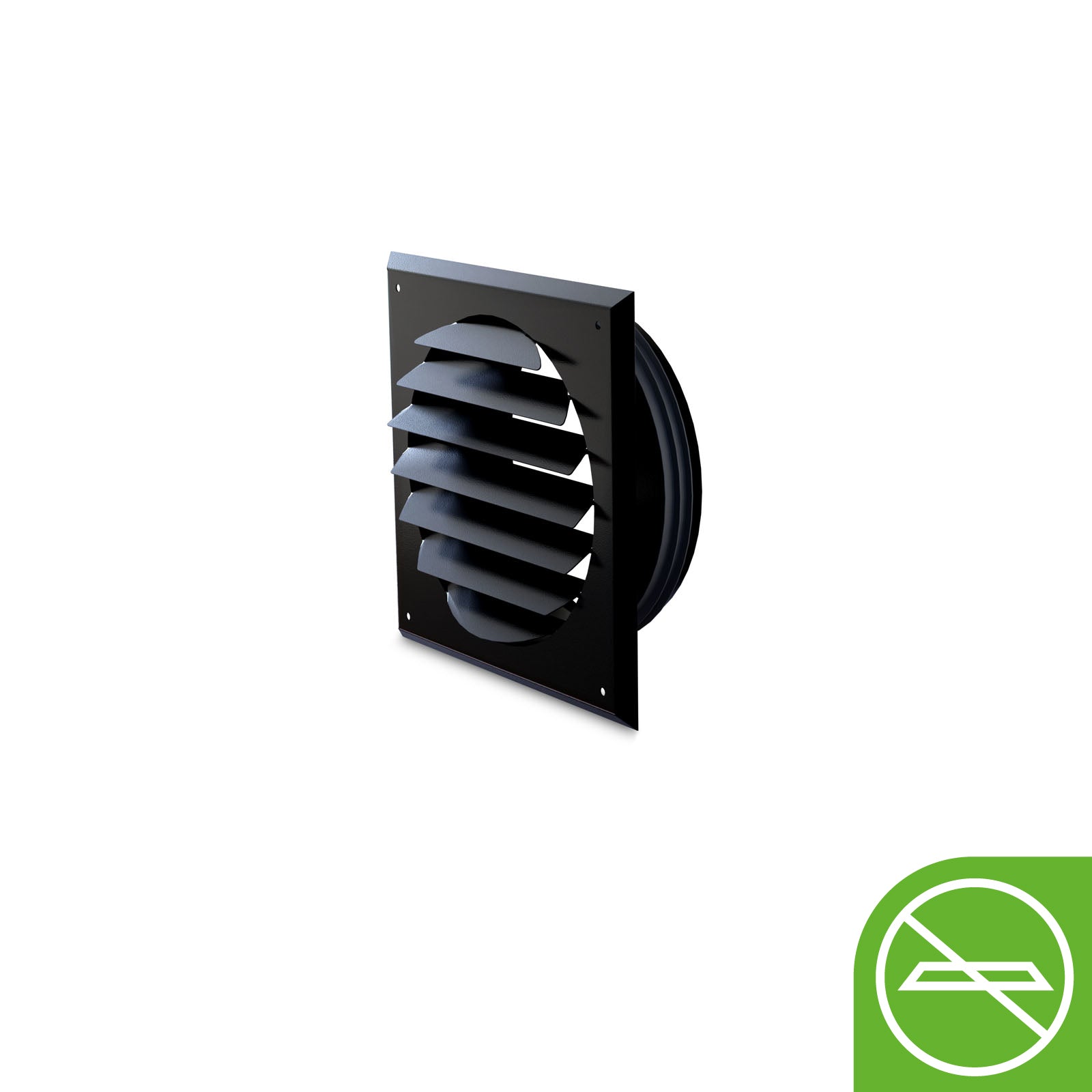 Grilaj exterior de ventilație Ø160 mm – 4 culori, cu sau fără picurător - sistem de ventilație cu recuperare de căldură - Smartvent.ro Baia Mare