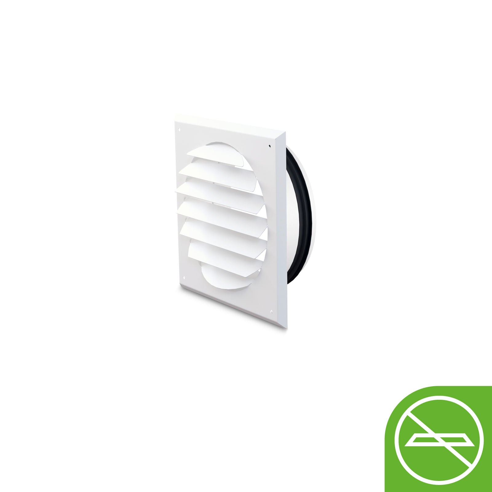 Grilaj exterior de ventilație Ø200 mm – 4 culori, cu sau fără picurător - sistem de ventilație cu recuperare de căldură - Smartvent.ro Baia Mare
