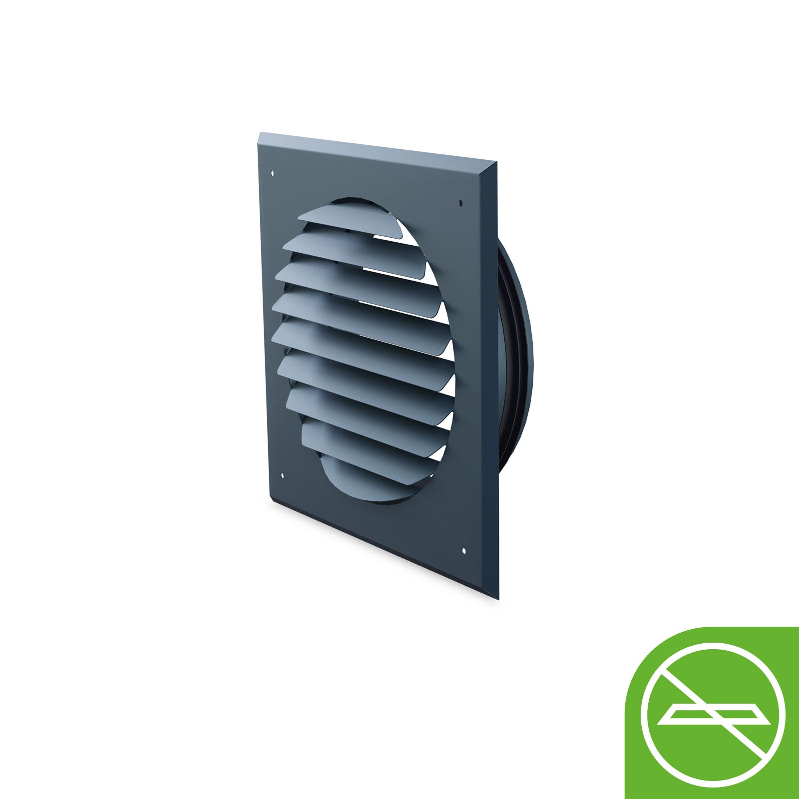 Grilaj exterior de ventilație Ø200 mm – 4 culori, cu sau fără picurător - sistem de ventilație cu recuperare de căldură - Smartvent.ro Baia Mare