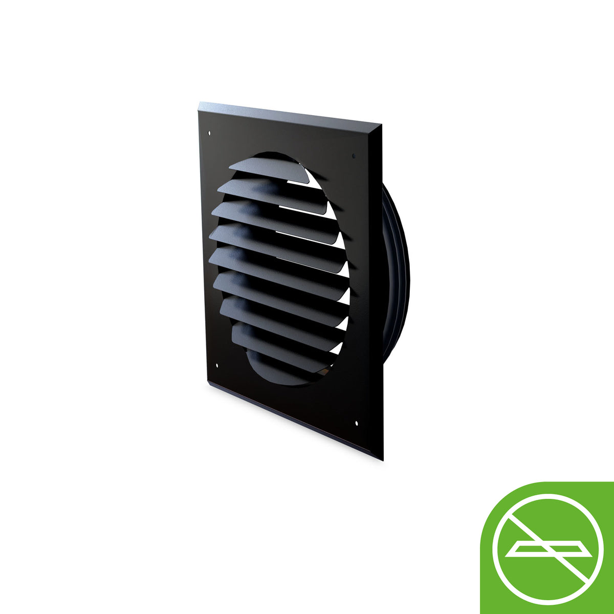 Grilaj exterior de ventilație Ø200 mm – 4 culori, cu sau fără picurător - sistem de ventilație cu recuperare de căldură - Smartvent.ro Baia Mare