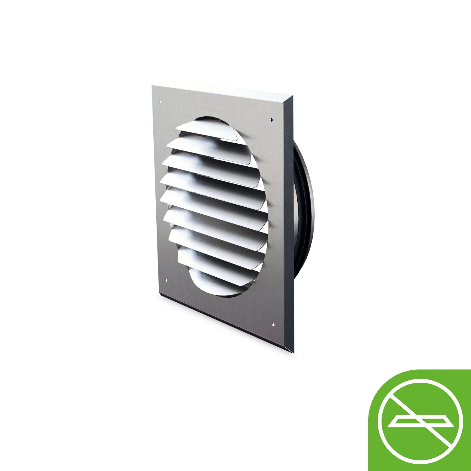 Grilaj exterior de ventilație Ø200 mm – 4 culori, cu sau fără picurător - sistem de ventilație cu recuperare de căldură - Smartvent.ro Baia Mare