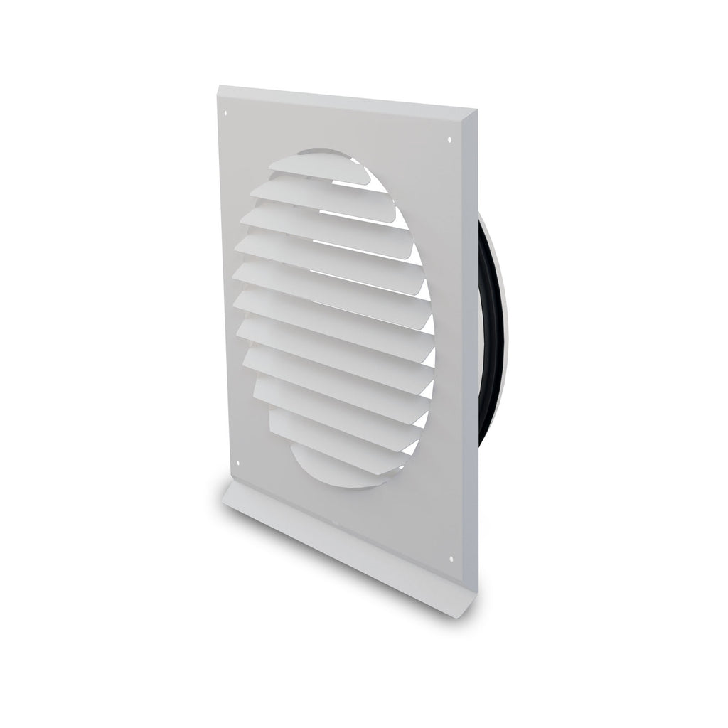 Grilaj exterior de ventilație Ø250 mm – 4 culori, cu sau fără picurător