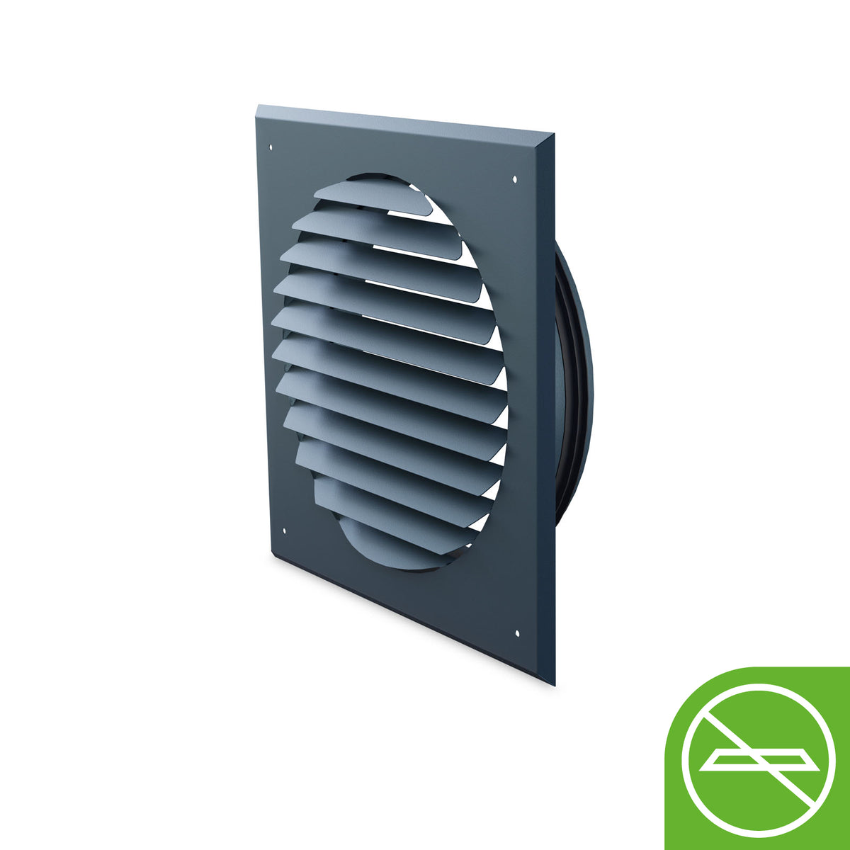 Grilaj exterior de ventilație Ø250 mm – 4 culori, cu sau fără picurător - sistem de ventilație cu recuperare de căldură - Smartvent.ro Baia Mare