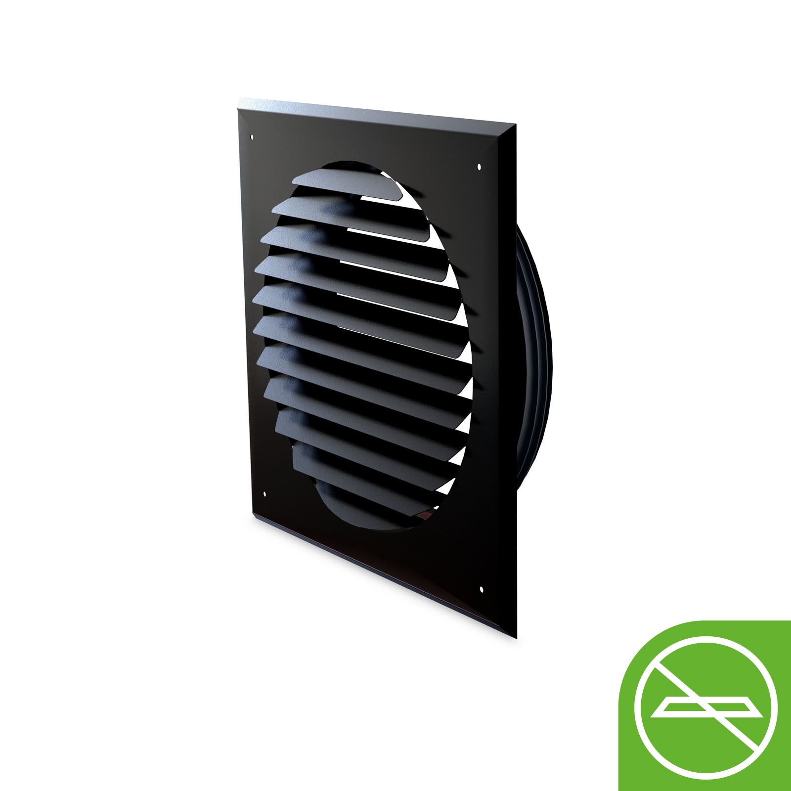 Grilaj exterior de ventilație Ø250 mm – 4 culori, cu sau fără picurător - sistem de ventilație cu recuperare de căldură - Smartvent.ro Baia Mare
