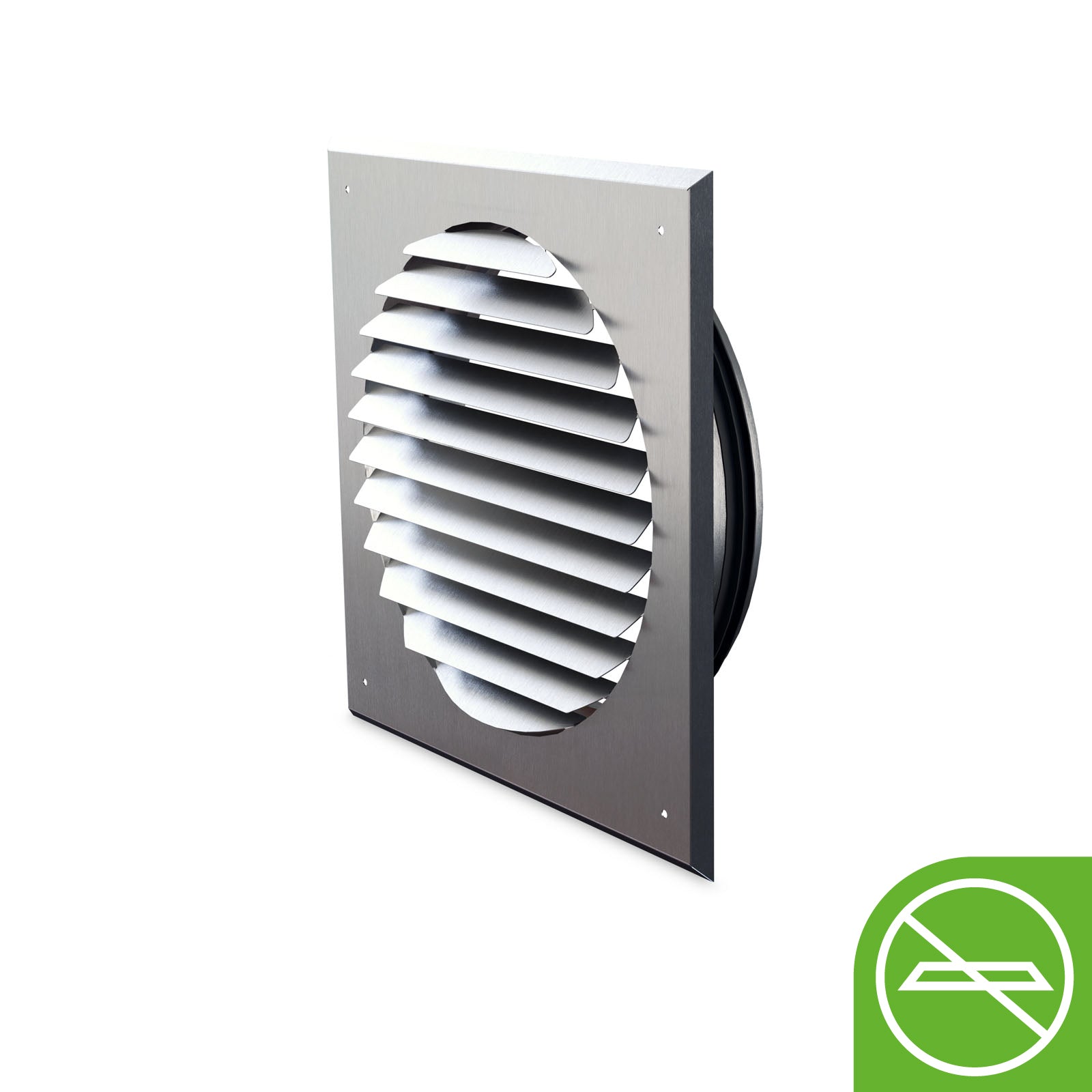 Grilaj exterior de ventilație Ø250 mm – 4 culori, cu sau fără picurător - sistem de ventilație cu recuperare de căldură - Smartvent.ro Baia Mare