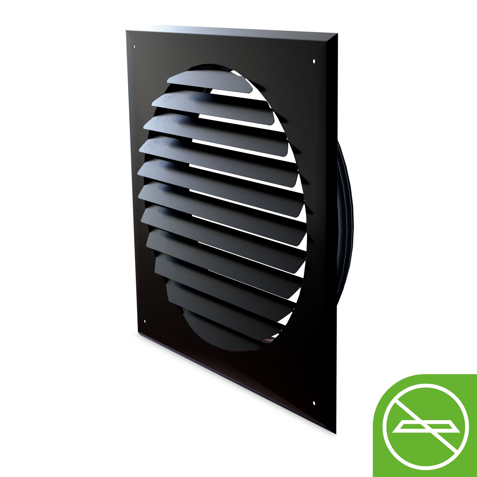 Grilaj exterior de ventilație Ø315 mm – 4 culori, cu sau fără picurător - sistem de ventilație cu recuperare de căldură - Smartvent.ro Baia Mare