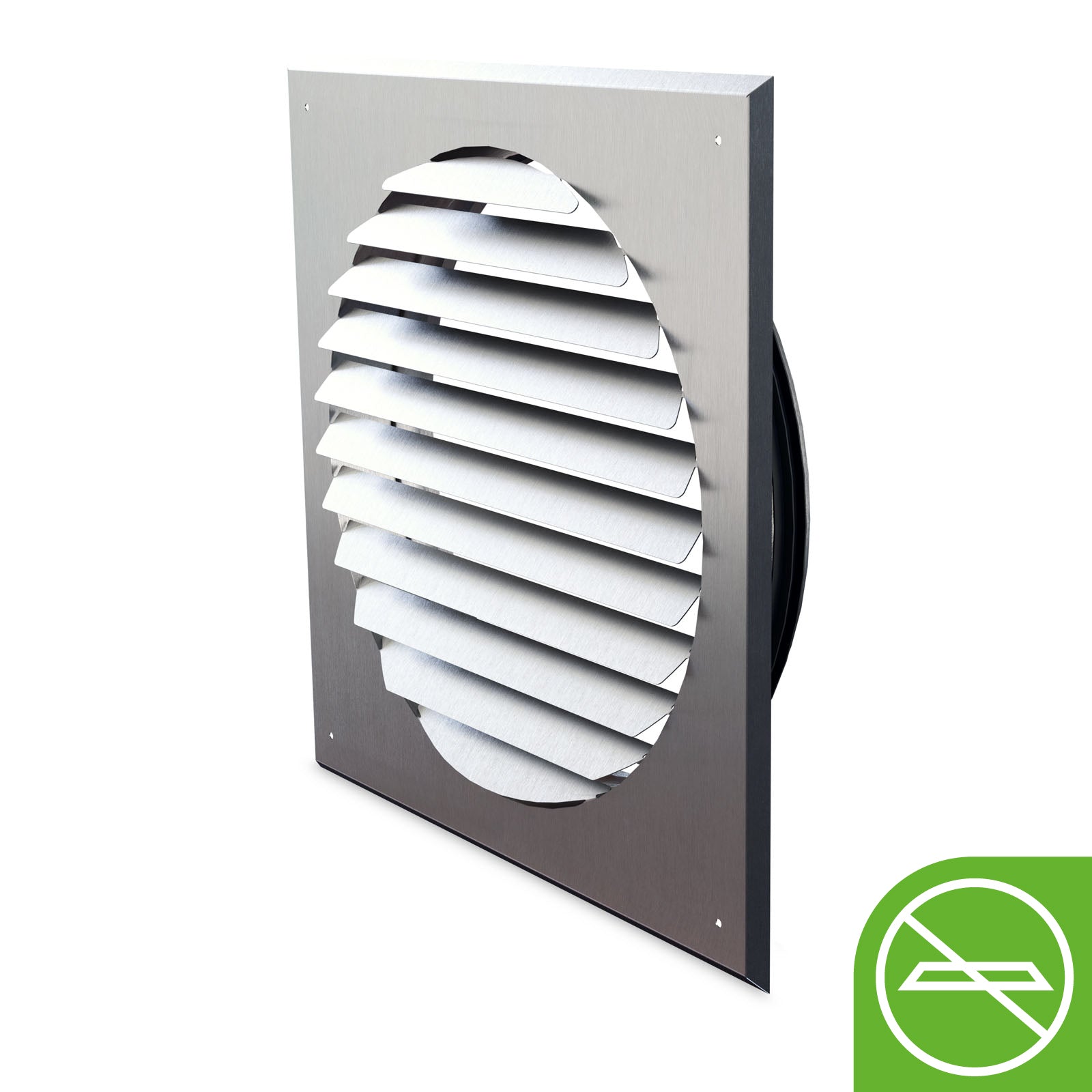 Grilaj exterior de ventilație Ø315 mm – 4 culori, cu sau fără picurător - sistem de ventilație cu recuperare de căldură - Smartvent.ro Baia Mare