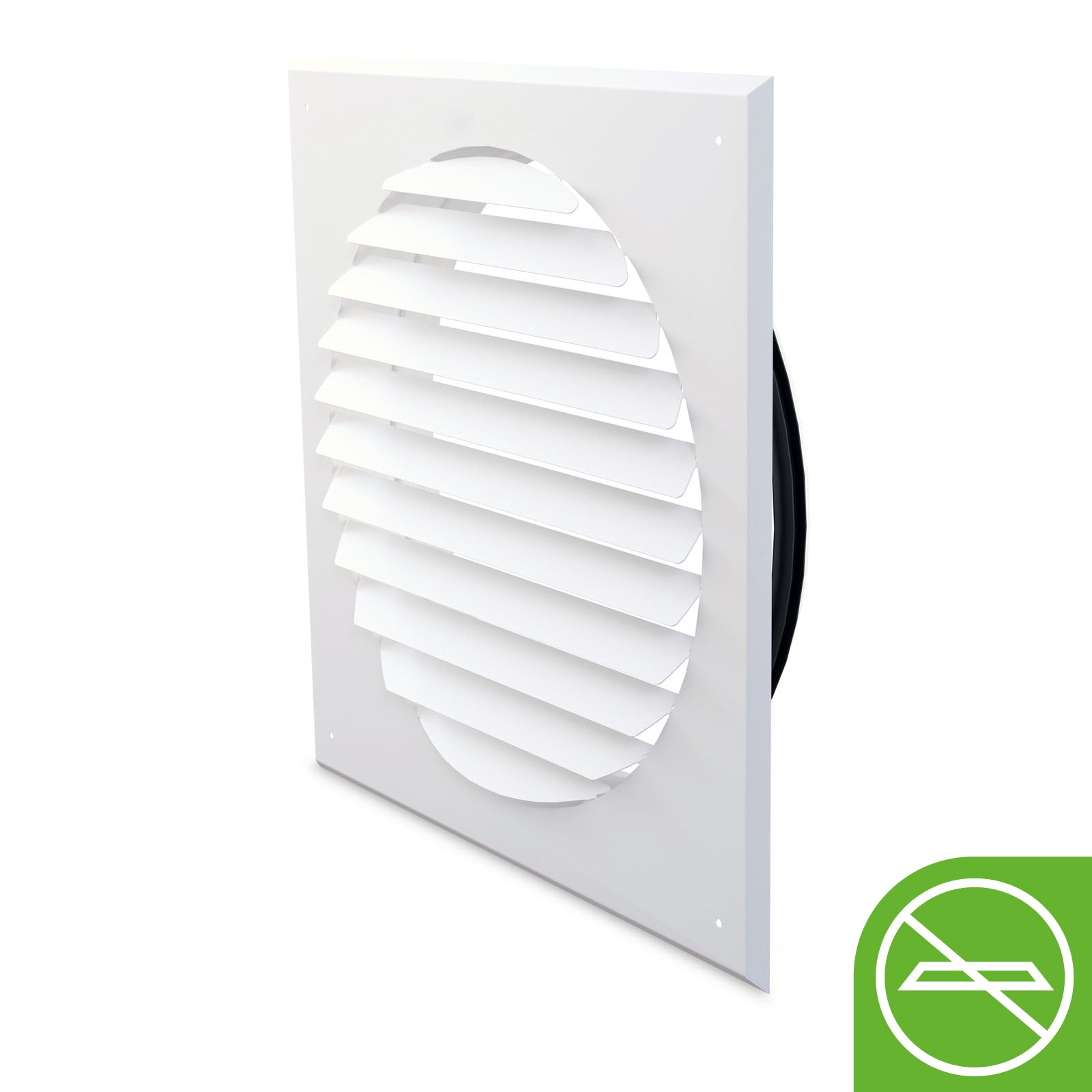 Grilaj exterior de ventilație Ø315 mm – 4 culori, cu sau fără picurător - sistem de ventilație cu recuperare de căldură - Smartvent.ro Baia Mare
