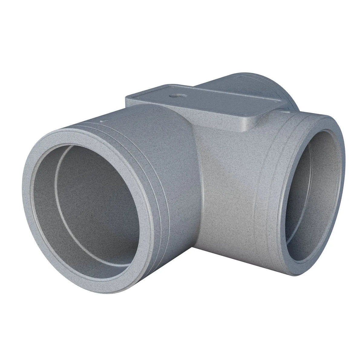 ramificatie tip T din eps fara clapeta - tub flexibil ventilație antistatic - Smartvent.ro Baia Mare