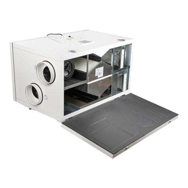 recuperator prodmax pro max 600 h deschis - sistem de ventilație cu recuperare de căldură - Smartvent.ro Baia Mare