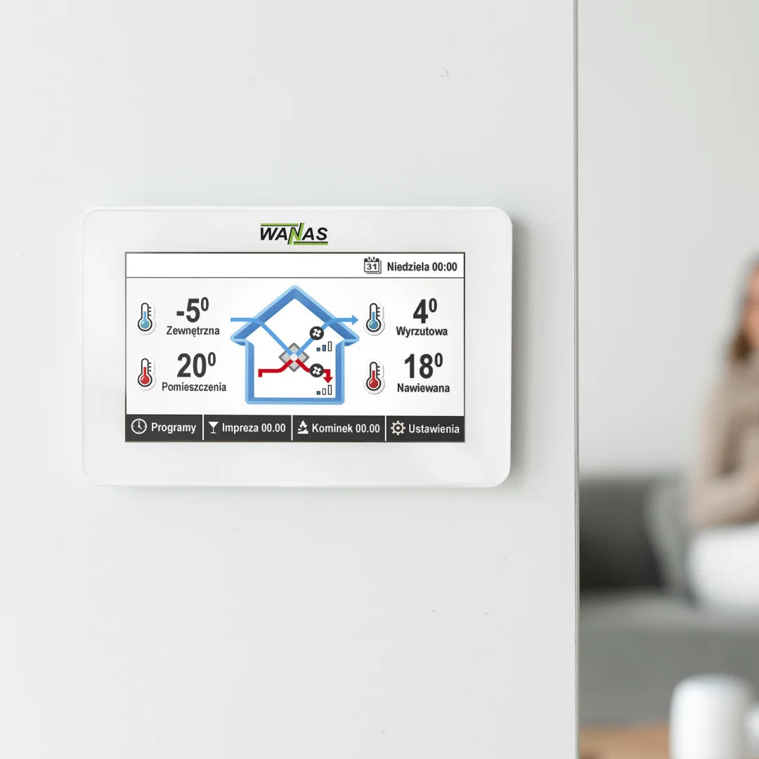 WANAS BLACK 200V XF - sistem de ventilație cu recuperare de căldură - Smartvent.ro Baia Mare