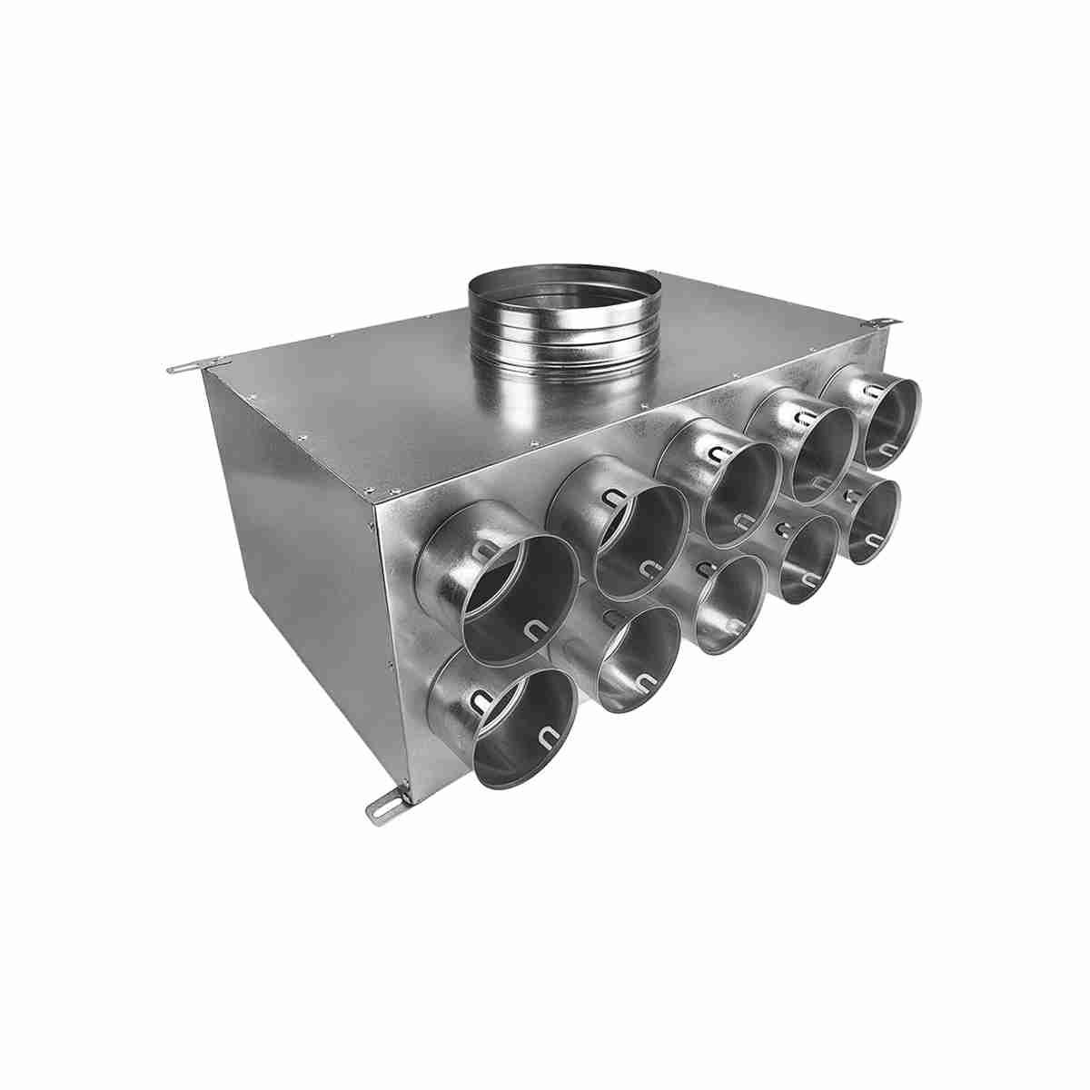 Distribuitor unghiular dublu 10×75/160 Smartvent - sistem de ventilație cu recuperare de căldură - Smartvent.ro Baia Mare