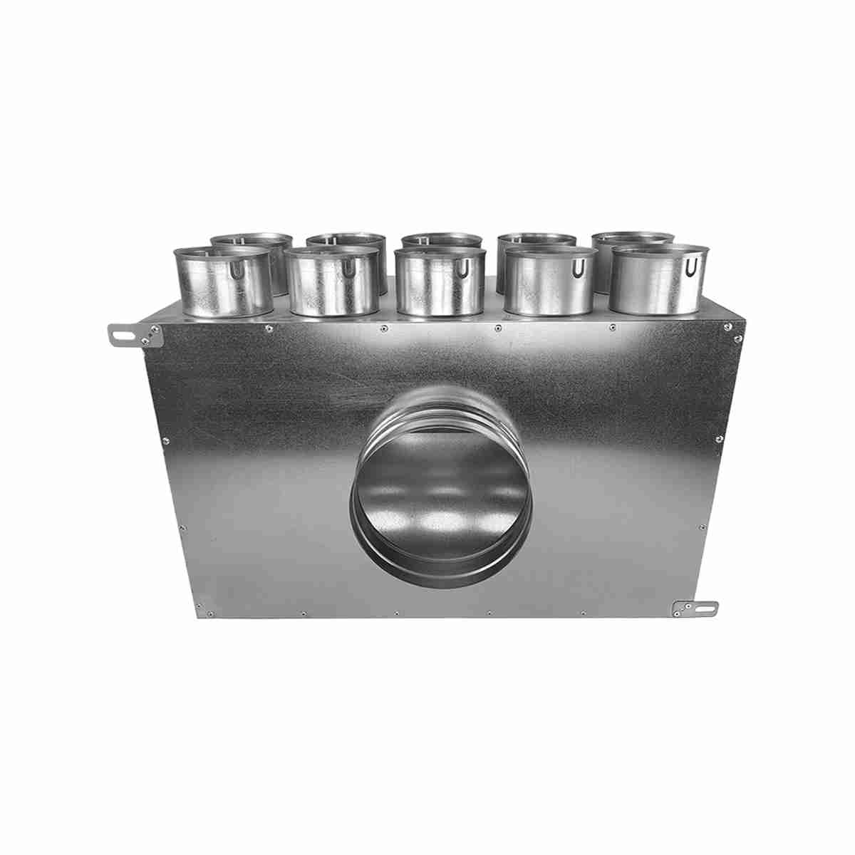 Distribuitor unghiular dublu 10×75/160 Smartvent - sistem de ventilație cu recuperare de căldură - Smartvent.ro Baia Mare