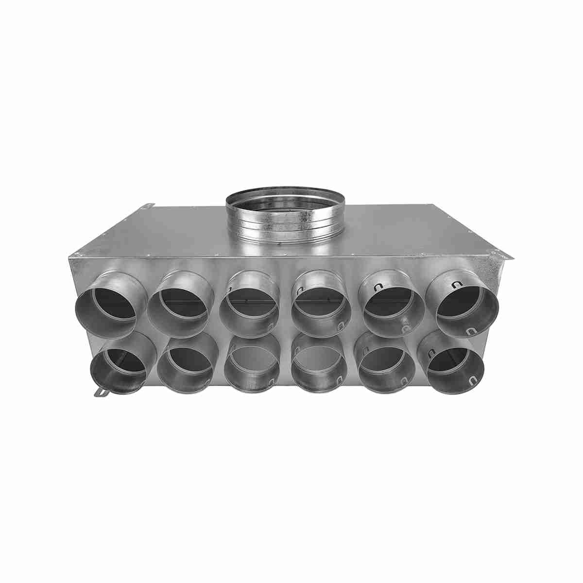 Distribuitor unghiular dublu 12×75/200 - sistem de ventilație cu recuperare de căldură - Smartvent.ro Baia Mare