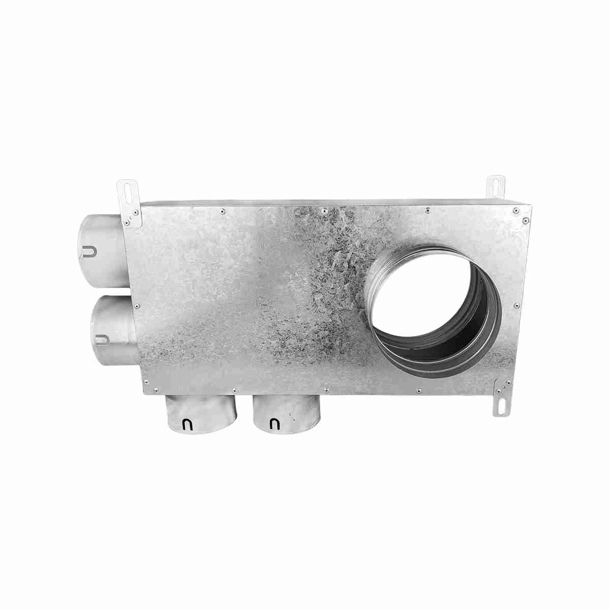 Distribuitor unghiular simplu 4×75/160 - sistem de ventilație cu recuperare de căldură - Smartvent.ro Baia Mare