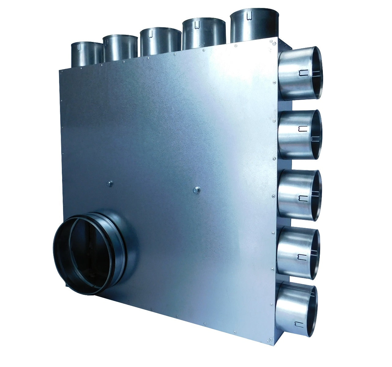 Distribuitor unghiular simplu 10  (75-160-5-5-0-0) - sistem de ventilație cu recuperare de căldură - Smartvent.ro Baia Mare