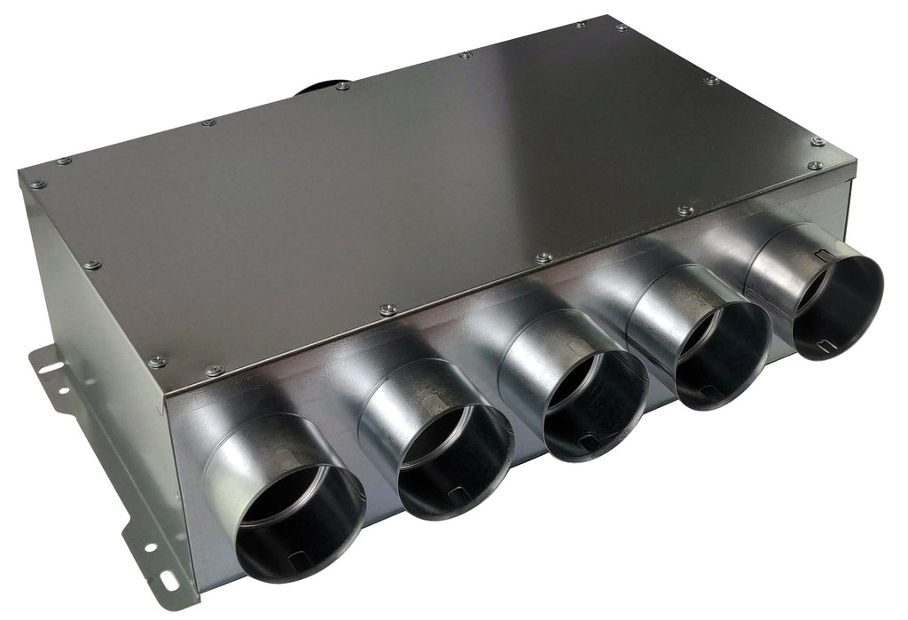 Distribuitor unghiular simplu cu trecere/5  (75-125-5-0)