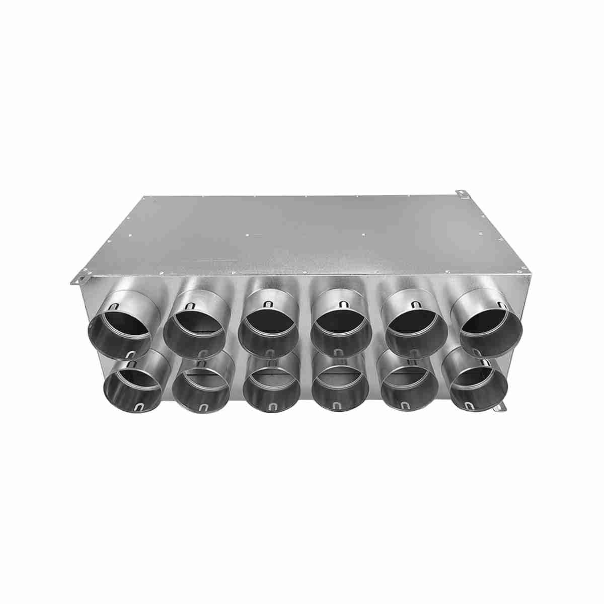 Distribuitor liniar 12×75/160 - cutie de distribuție sistem ventilație - Smartvent.ro Baia Mare